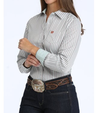 cinch MSW9164277 LS YD STRIPE WHITE