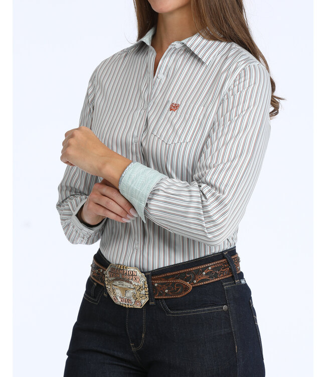 MSW9164277 LS YD STRIPE WHITE