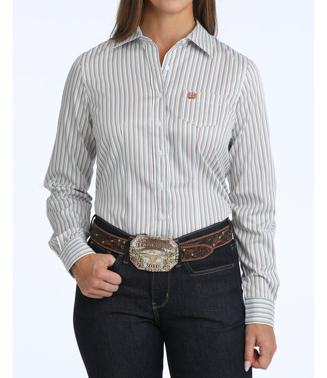 MSW9164277 LS YD STRIPE WHITE