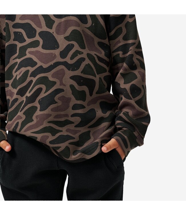 Youth Thermal Hoodie Bendita Camo