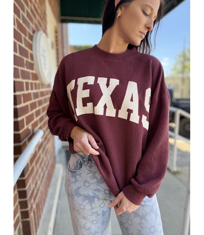Texas Wine Sweatshirt T42092