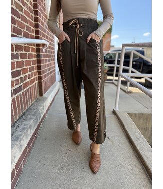Bucketlist Cheetah Parachute Pants IP5540