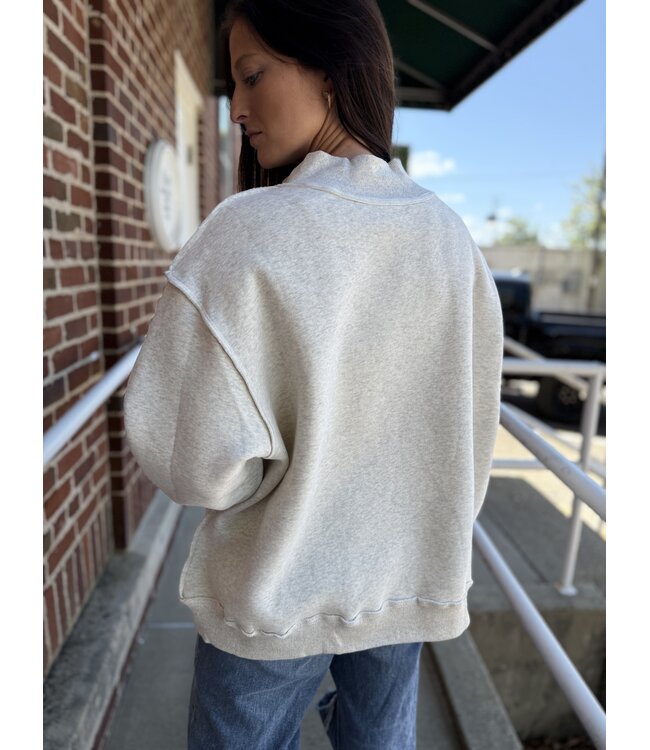 Mallard Mock Neck Sweatshirt IT2594