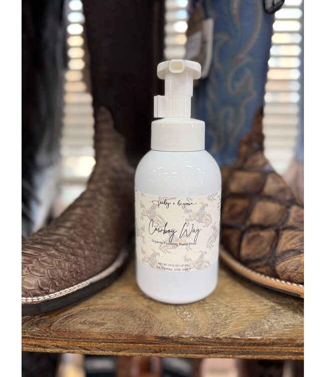 Cowboy Way Foaming Hand Soap