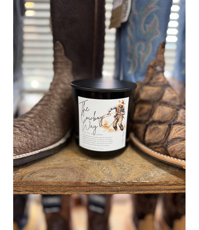 The Cowboy Way Candle 12oz