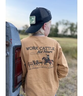 Diamond T Outfitters Youth Work Cattle Tee 131704