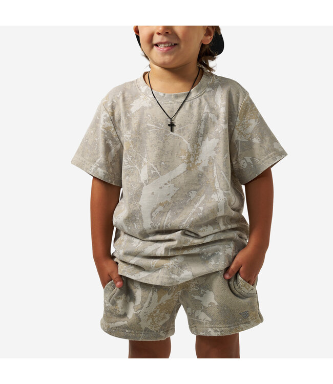 Youth Vintage Washed Tee Drifter Camo