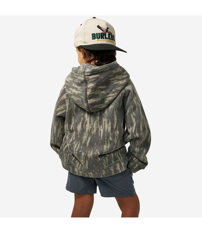 Youth Vintage Washed Fleece Hoodie Midland Camo