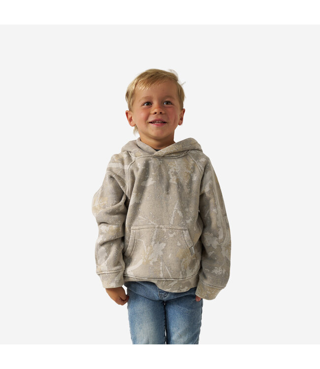Youth Vintage Washed Fleece Hoodie Drifter Camo