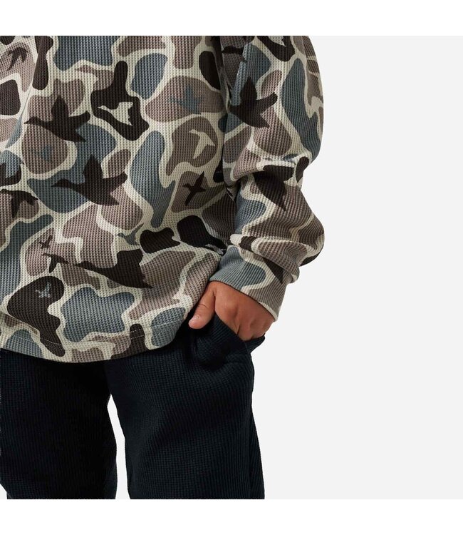 Youth Thermal Hoodie Mallard Mayhem Camo