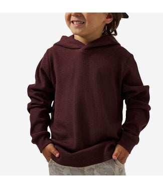 Burlebo Youth Thermal Hoodie Maroon