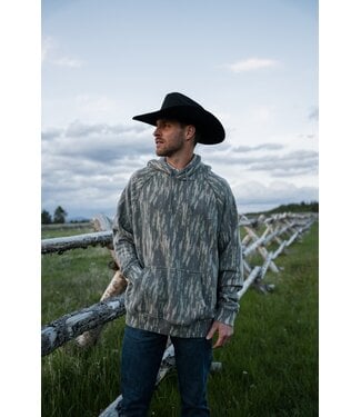 Burlebo Vintage Washed Fleece Hoodie Midland Camo