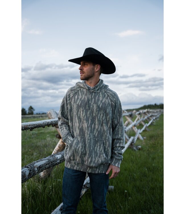 Vintage Washed Fleece Hoodie Midland Camo