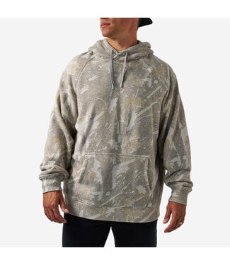 Burlebo Vintage Washed Fleece Hoodie Drifter Camo