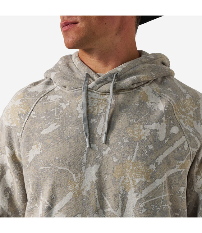 Vintage Washed Fleece Hoodie Drifter Camo