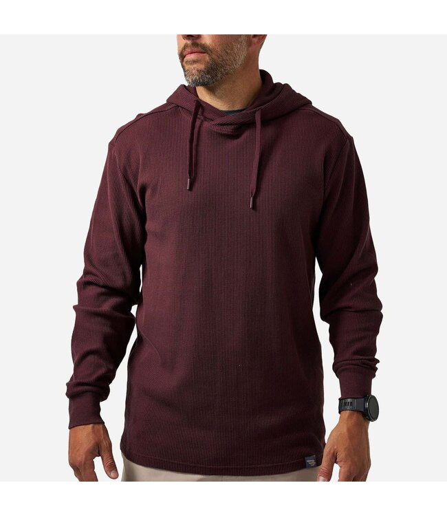 Thermal Hoodie Maroon