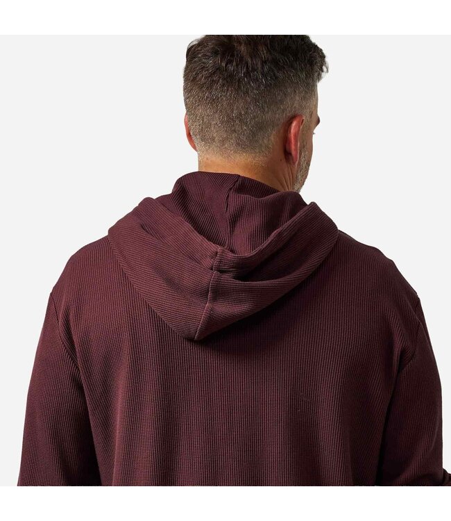 Thermal Hoodie Maroon