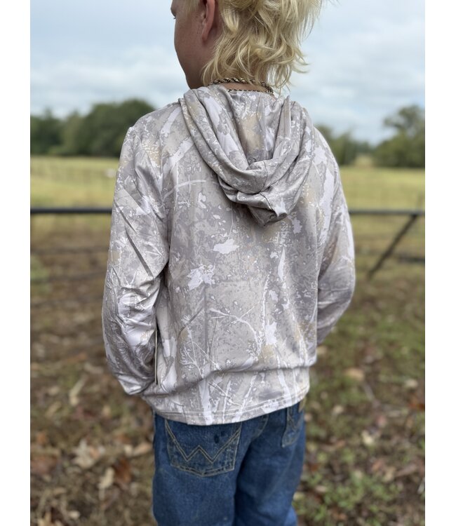 Youth Performance Hoodie Drifter Camo