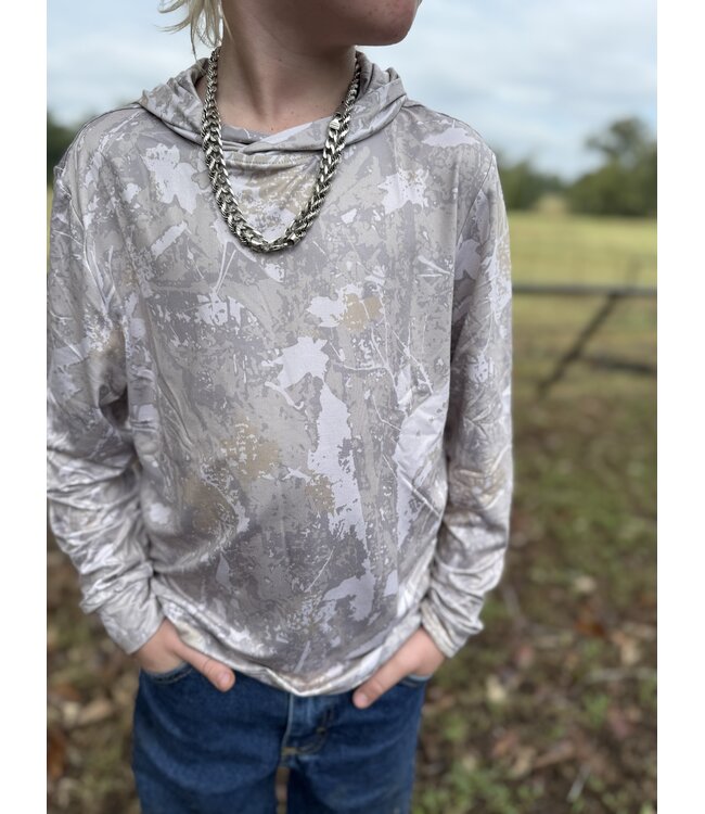 Youth Performance Hoodie Drifter Camo