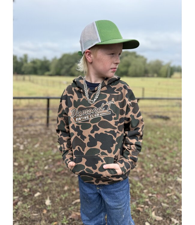 The Youth Duck Camo Hunt Club Hoodie 130062