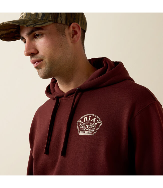 10080695 MNS ROPED OUT DESERT BADGE HOOD