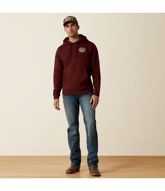 10080695 MNS ROPED OUT DESERT BADGE HOOD