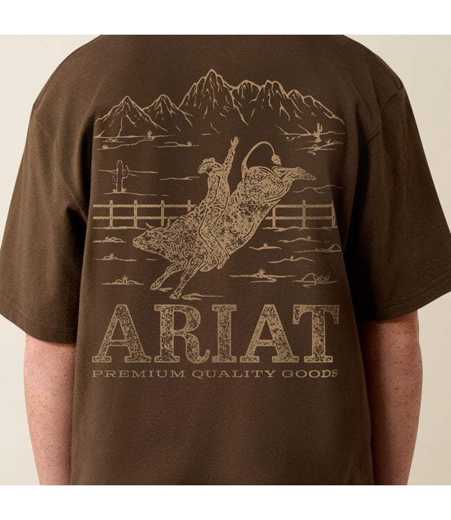 10080632 BOYS ARIAT MOUNTAIN BULL SS TSHRT
