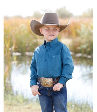 cinch MTW7060432 BOYS LS BLU