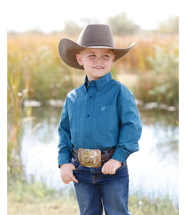 MTW7060432 BOYS LS BLU