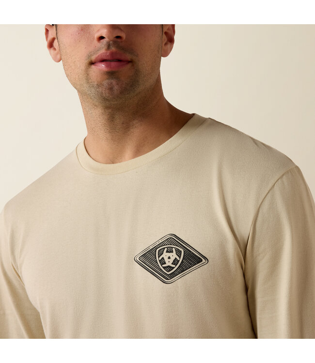 10080589 MNS MEDALLION STANDARD LS TSHRT