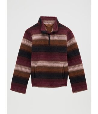 Wrangler 112382926 Boys Sherpa 1/4 Zip Beige