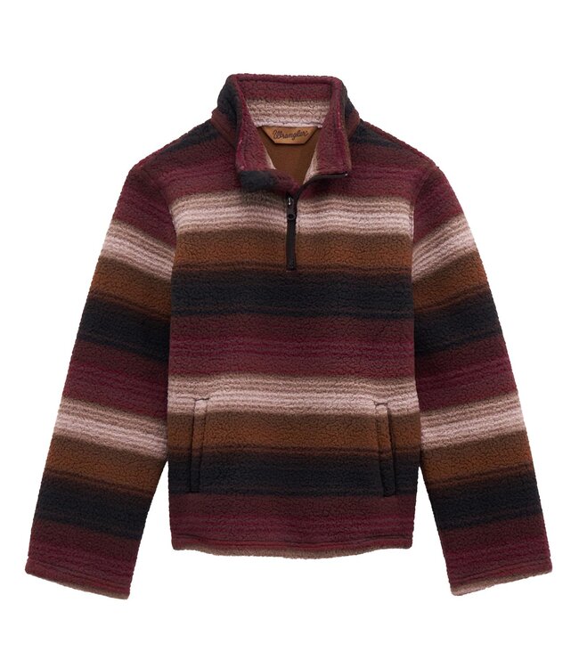 112382926 Boys Sherpa 1/4 Zip Beige