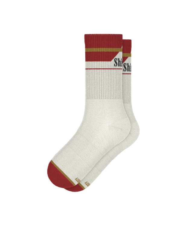 The Pack A Day Cigarette Heel Hammock Crew Socks