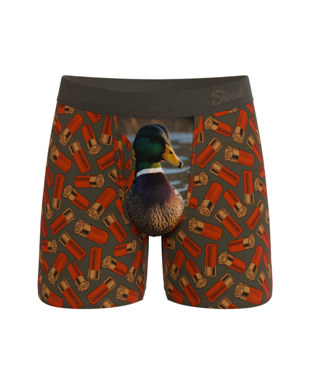 The Duck & Cover Mallard Ball Hammock Pouch Underwear With Fly