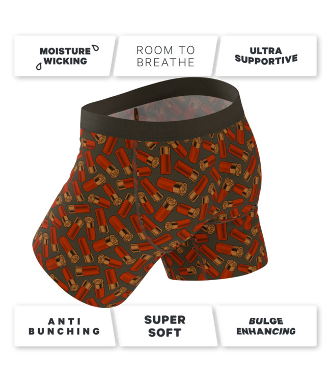 The Duck & Cover Mallard Ball Hammock Pouch Underwear With Fly