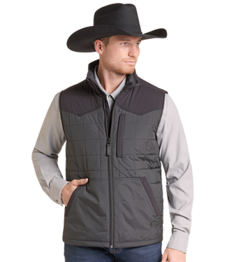 Panhandle Slim BM98C09200 RR SQUARE QUILTED PUFFER VEST