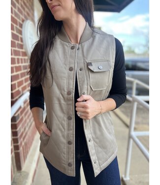 cinch MAV9931001 WMN BARN VEST STN