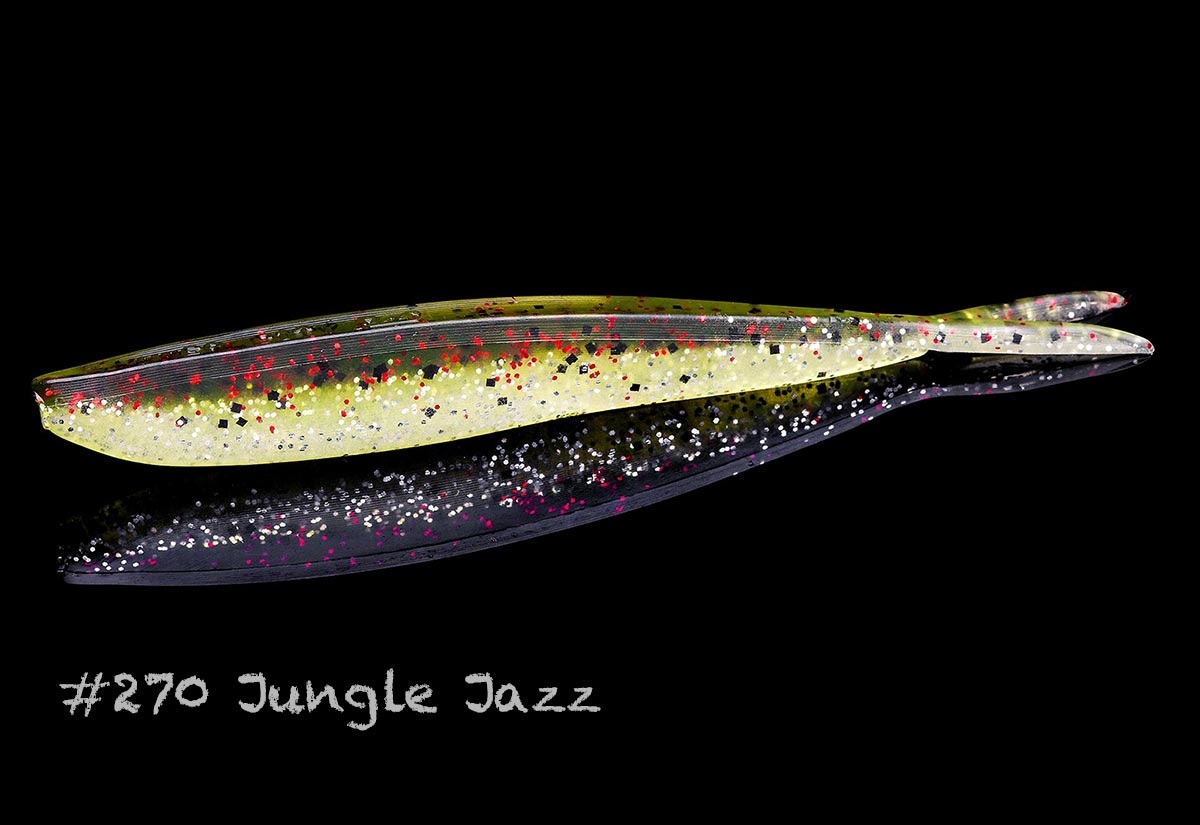 Lunker City Fishing Specialties Fin-s 4" Jungle Jazz #270