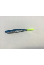 Lunker City Fishing Specialties Fin-s 4" Blue Ice/Chart Tail #273