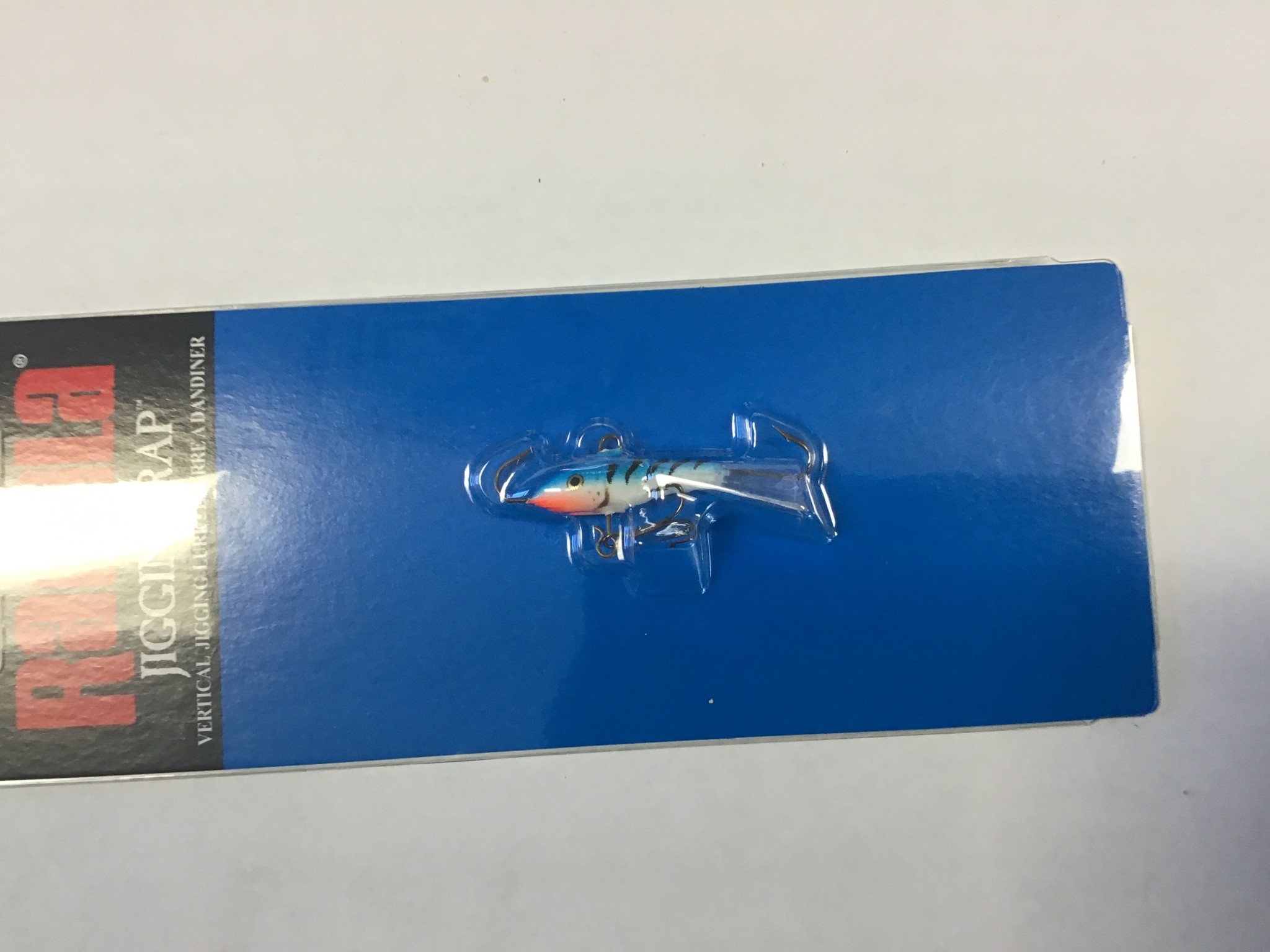 sports specialist Rapala jigging rap Glow Bluetiger