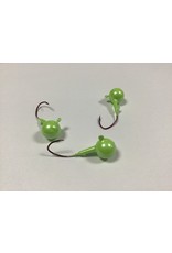 D&B Fishing Jig Round Macky Green 3/4 oz.=3 pk.