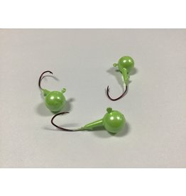 D&B Fishing Jig Round Macky Green 3/4 oz.=3 pk.