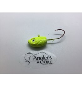off the hook rich St. Clair Shiner Chartreuse Jig 1 oz. 3pk.