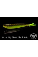 Lunker City Fishing Specialties Fin-S 4" Big Fish/Chartruese Tail # 284