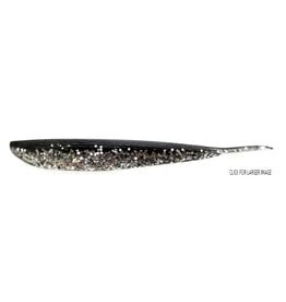 Lunker City Fishing Specialties Fin-s 4" Silver Pepper shiner #33