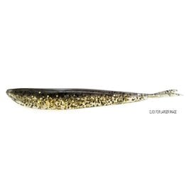 Lunker City Fishing Specialties Fin-s 4" Gold Pepper Shiner #32