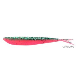 Lunker City Fishing Specialties Fin-s 4" Emerald Bubblegum #167