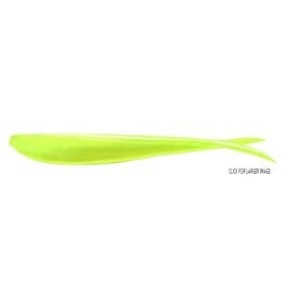 Lunker City Fishing Specialties Fin-s 4" Chartreuse Silk #027