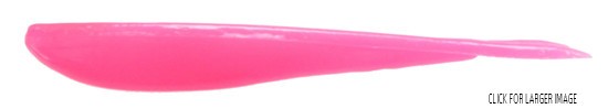 Lunker City Fishing Specialties Fin-s 4" Bubblegum #15