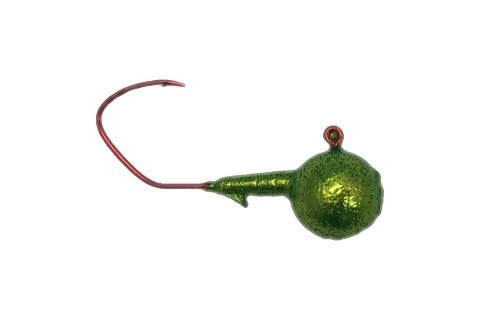 Wicked Custom jigs Jig Round Antifreeze 3/4oz. 3pk.